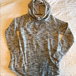 Heather grey hoodie with pockets